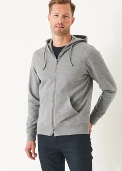 PATRICK ASSARAF Pima Cotton French Terry Raglan Crewneck|Men Sweatshirts & Hoodies