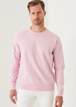 PATRICK ASSARAF Pima Cotton French Terry Raglan Sweatshirt|Men Sweatshirts & Hoodies