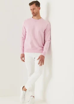 PATRICK ASSARAF Pima Cotton French Terry Raglan Sweatshirt|Men Sweatshirts & Hoodies