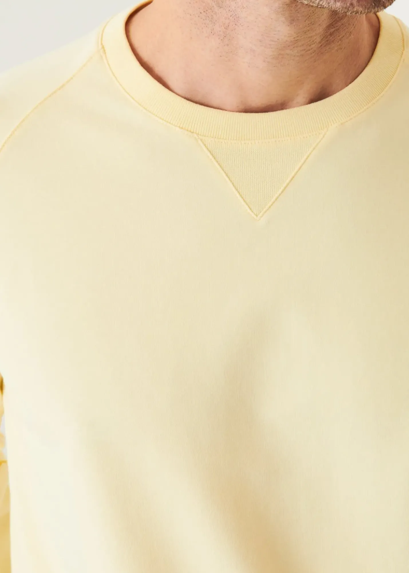 PATRICK ASSARAF Pima Cotton French Terry Raglan Sweatshirt|Men Sweatshirts & Hoodies