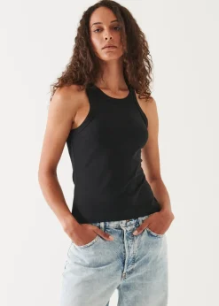 PATRICK ASSARAF Pima Cotton Stretch Boyfriend Long Sleeve|Women T-Shirts