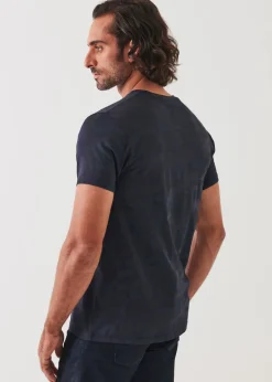PATRICK ASSARAF Pima Cotton Stretch Camo T-Shirt|Men T-Shirts