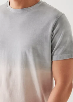 PATRICK ASSARAF Pima Cotton Stretch Degrade T-Shirt|Men T-Shirts