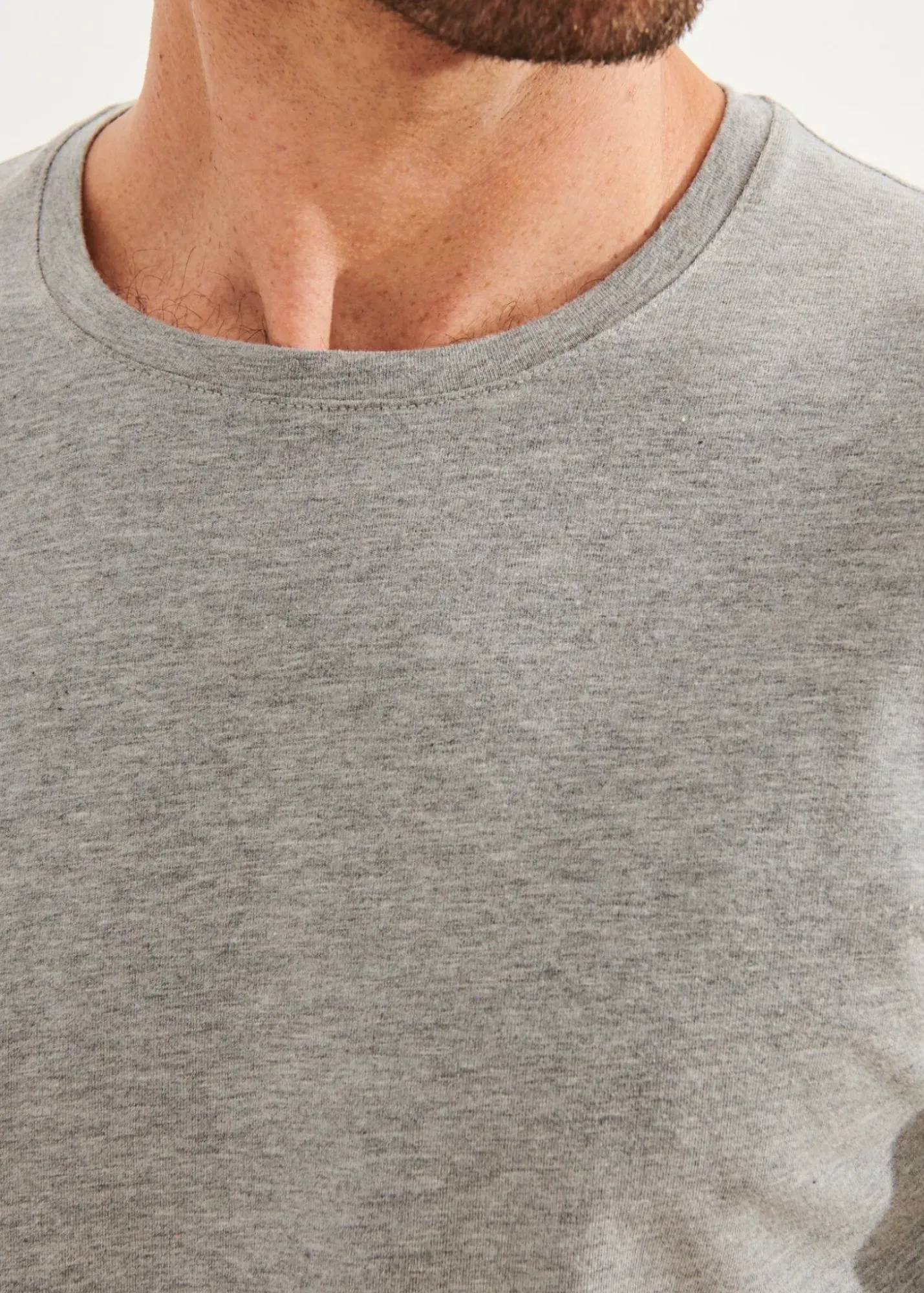 PATRICK ASSARAF Pima Cotton Stretch Long Sleeve T-Shirt|Men T-Shirts