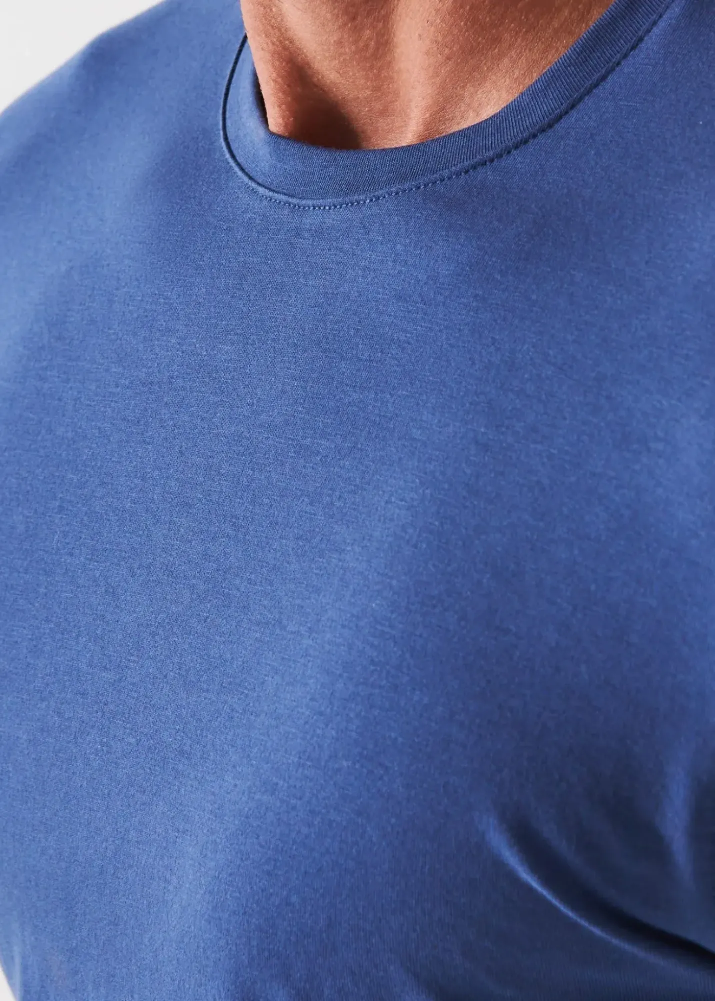 PATRICK ASSARAF Pima Cotton Stretch Long Sleeve T-Shirt|Men T-Shirts