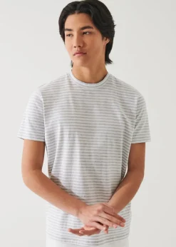 PATRICK ASSARAF Pima Cotton Stretch Pocket T-Shirt|Men T-Shirts