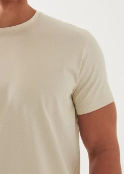 PATRICK ASSARAF Pima Cotton Stretch Printed T-Shirt|Men T-Shirts