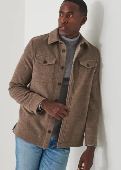 PATRICK ASSARAF Pima Stretch Fleece Hoodie|Men Sweatshirts & Hoodies