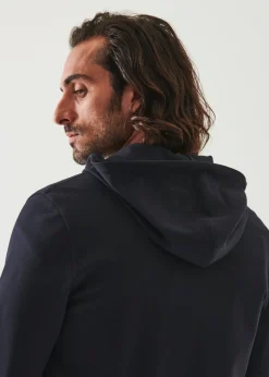 PATRICK ASSARAF Pima Stretch Fleece Quarter-Zip|Men Sweatshirts & Hoodies