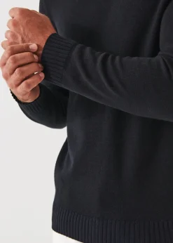 PATRICK ASSARAF Plaited Merino Wool Turtleneck|Men Knitwear
