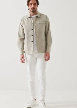 PATRICK ASSARAF Quilted Shirt Jacket|Men Shirt Jackets