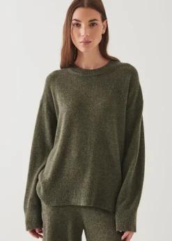 PATRICK ASSARAF Relaxed Cashmere Crewneck|Women Knitwear