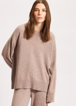 PATRICK ASSARAF Relaxed Cashmere Crewneck|Women Knitwear
