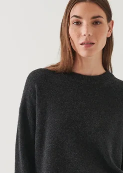 PATRICK ASSARAF Relaxed Cashmere Crewneck|Women Knitwear