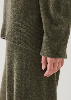 PATRICK ASSARAF Relaxed Cashmere Crewneck|Women Knitwear