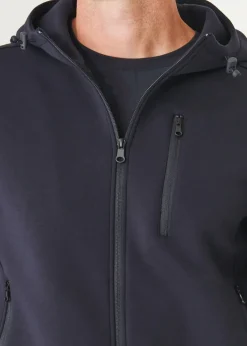 PATRICK ASSARAF Scuba Full-Zip Hoodie|Men Outerwear