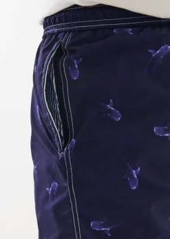 PATRICK ASSARAF Shark Print Swim Short|Men Bottoms