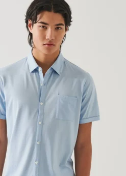 PATRICK ASSARAF Silk And Cotton Shirt|Men Shirts