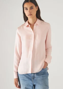 PATRICK ASSARAF Slim Silk Shirt|Women Shirts