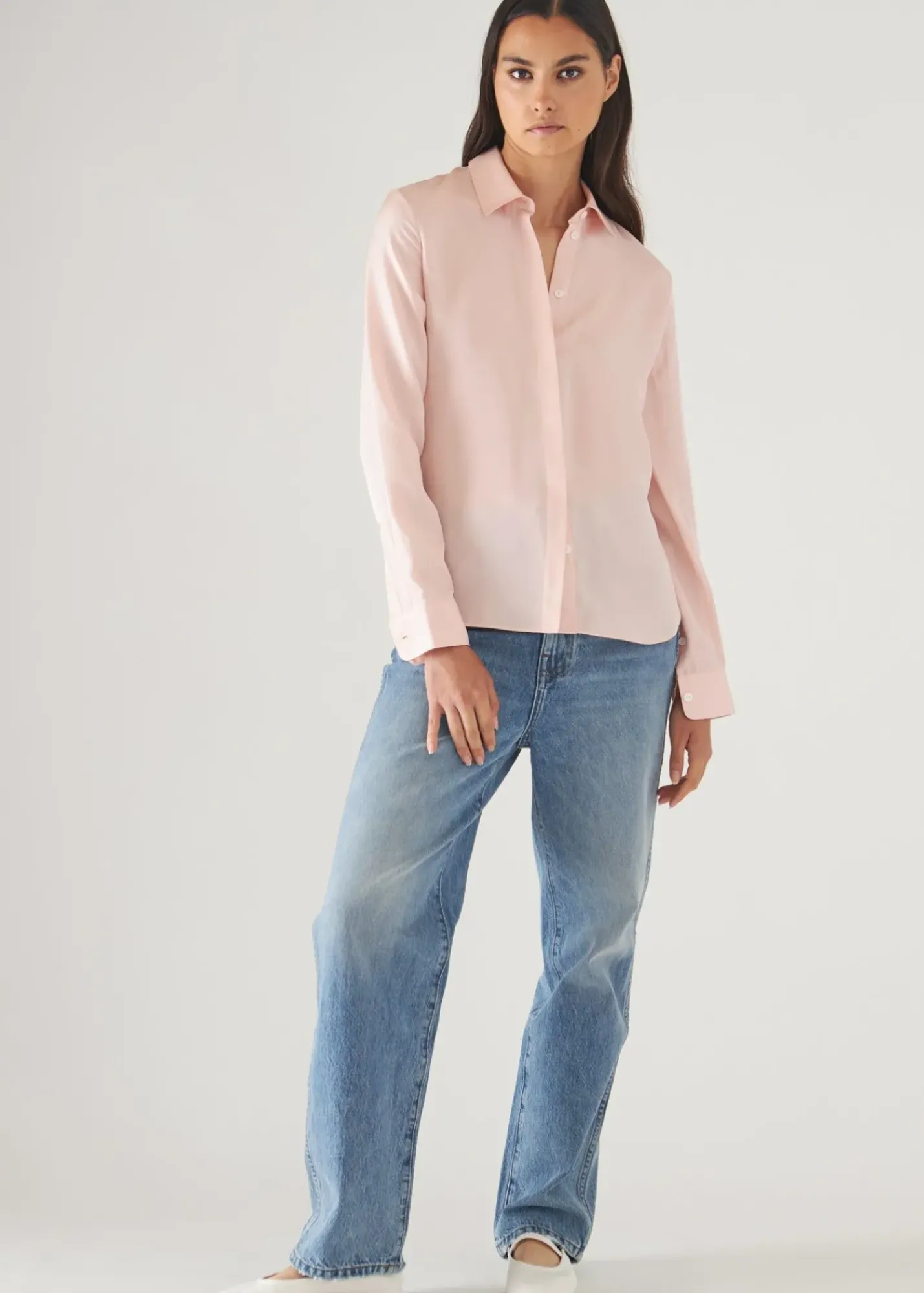 PATRICK ASSARAF Slim Silk Shirt|Women Shirts