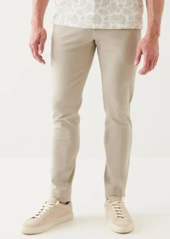 PATRICK ASSARAF Slim Stretch Chino|Men Bottoms