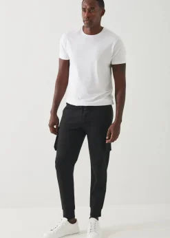 PATRICK ASSARAF Stretch Cargo Jogger|Men Bottoms
