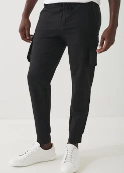 PATRICK ASSARAF Stretch Cargo Jogger|Men Bottoms