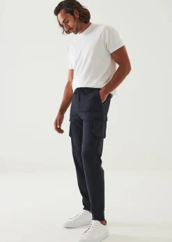 PATRICK ASSARAF Stretch Cargo Jogger|Men Bottoms