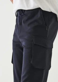 PATRICK ASSARAF Stretch Cargo Jogger|Men Bottoms