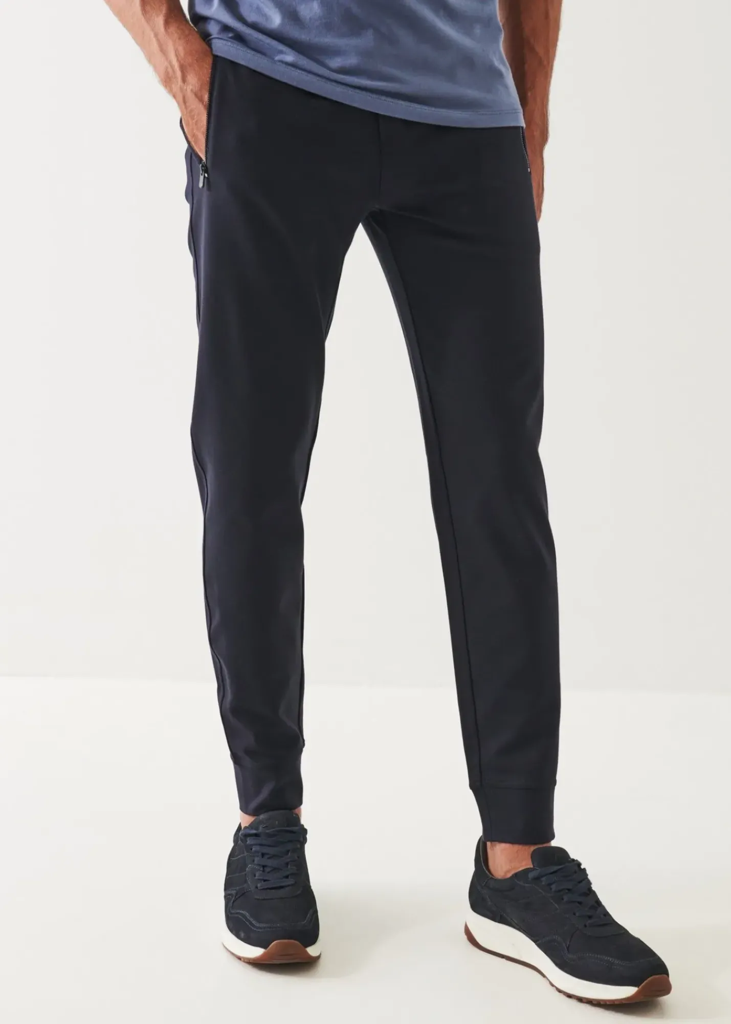 PATRICK ASSARAF Stretch Drawstring Jogger|Men Bottoms