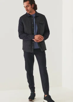PATRICK ASSARAF Stretch Drawstring Jogger|Men Bottoms