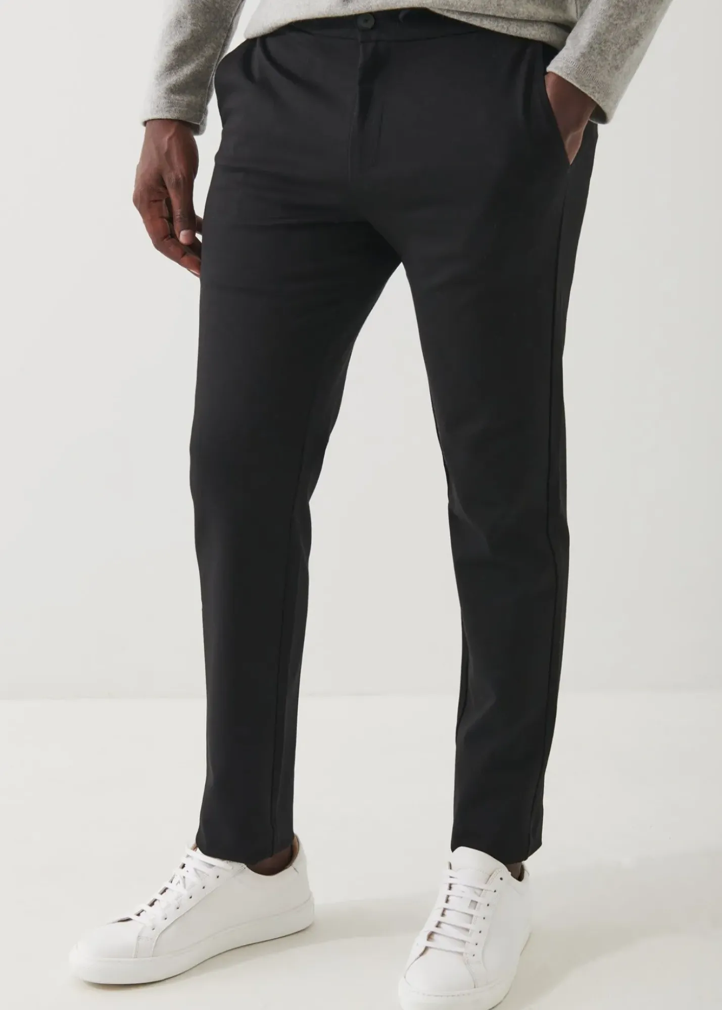 PATRICK ASSARAF Stretch Drawstring Pant|Men Bottoms