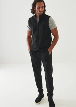 PATRICK ASSARAF Stretch Vest|Men Outerwear