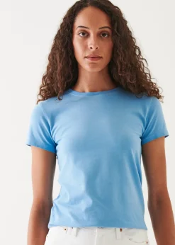 PATRICK ASSARAF Sublime Reactive Pima Cotton Stretch Slim T-Shirt|Women T-Shirts
