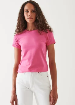 PATRICK ASSARAF Sublime Reactive Pima Cotton Stretch Slim T-Shirt|Women T-Shirts