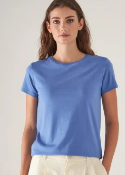PATRICK ASSARAF Sublime Reactive Pima Cotton Stretch Slim T-Shirt|Women T-Shirts
