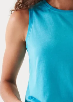 PATRICK ASSARAF Sublime Reactive Pima Cotton Stretch Boyfriend Tank|Women T-Shirts