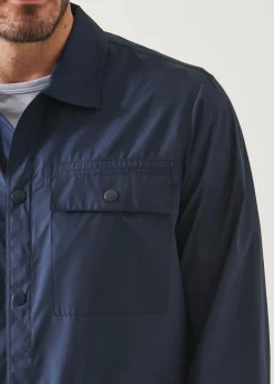 PATRICK ASSARAF Suede Shirt Jacket|Men Outerwear