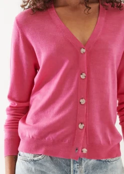 PATRICK ASSARAF Superfine Merino Sunfade Relaxed Cardigan|Women Knitwear