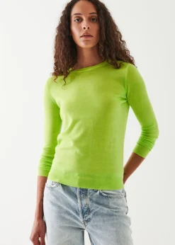 PATRICK ASSARAF Superfine Merino Sunfade Crewneck|Women Knitwear