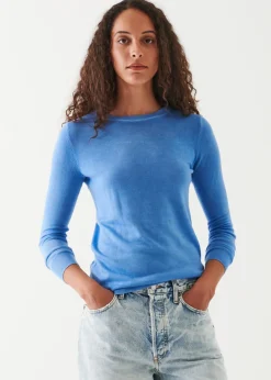 PATRICK ASSARAF Superfine Merino Sunfade Crewneck|Women Knitwear