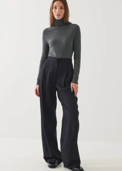 PATRICK ASSARAF Superfine Merino Turtleneck|Women Knitwear