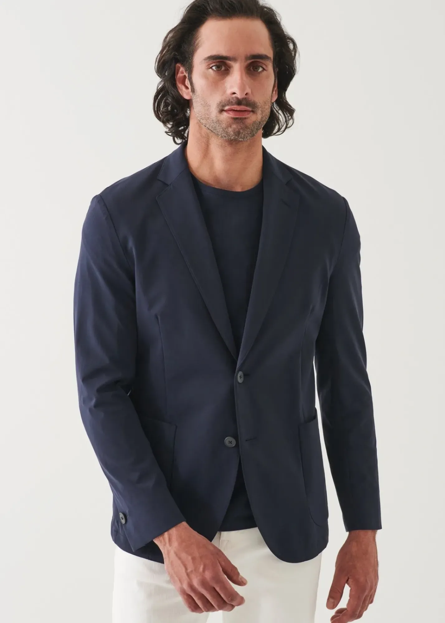 PATRICK ASSARAF Travel Blazer|Men Blazers