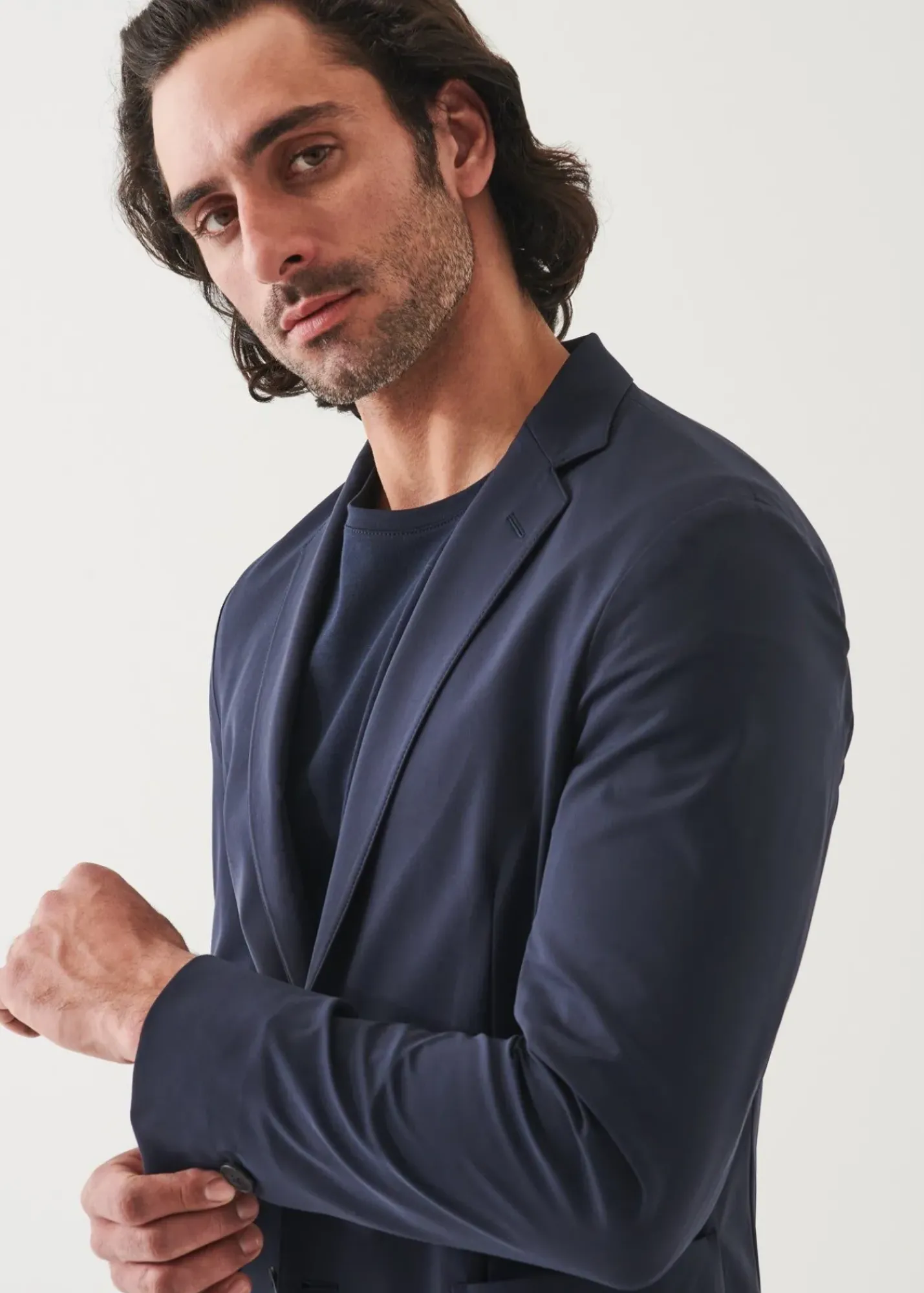 PATRICK ASSARAF Travel Blazer|Men Blazers