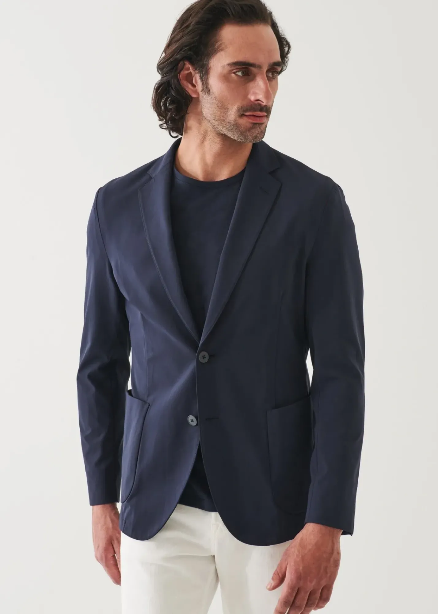 PATRICK ASSARAF Travel Blazer|Men Blazers