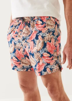 PATRICK ASSARAF Tropical Print Swim Short|Men Bottoms