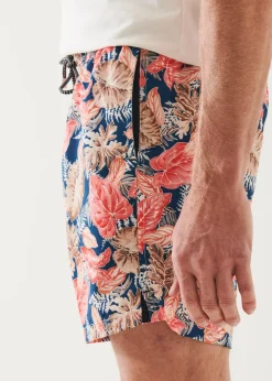 PATRICK ASSARAF Tropical Print Swim Short|Men Bottoms