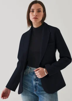 PATRICK ASSARAF Wool Cashmere Blazer|Women Blazers
