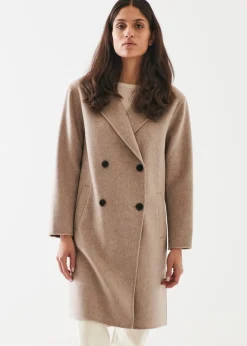 PATRICK ASSARAF Wool Cashmere Coat|Women Outerwear