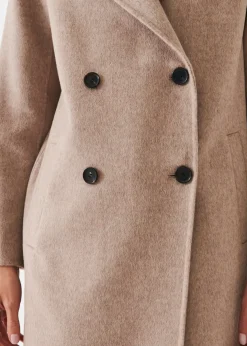 PATRICK ASSARAF Wool Cashmere Coat|Women Outerwear